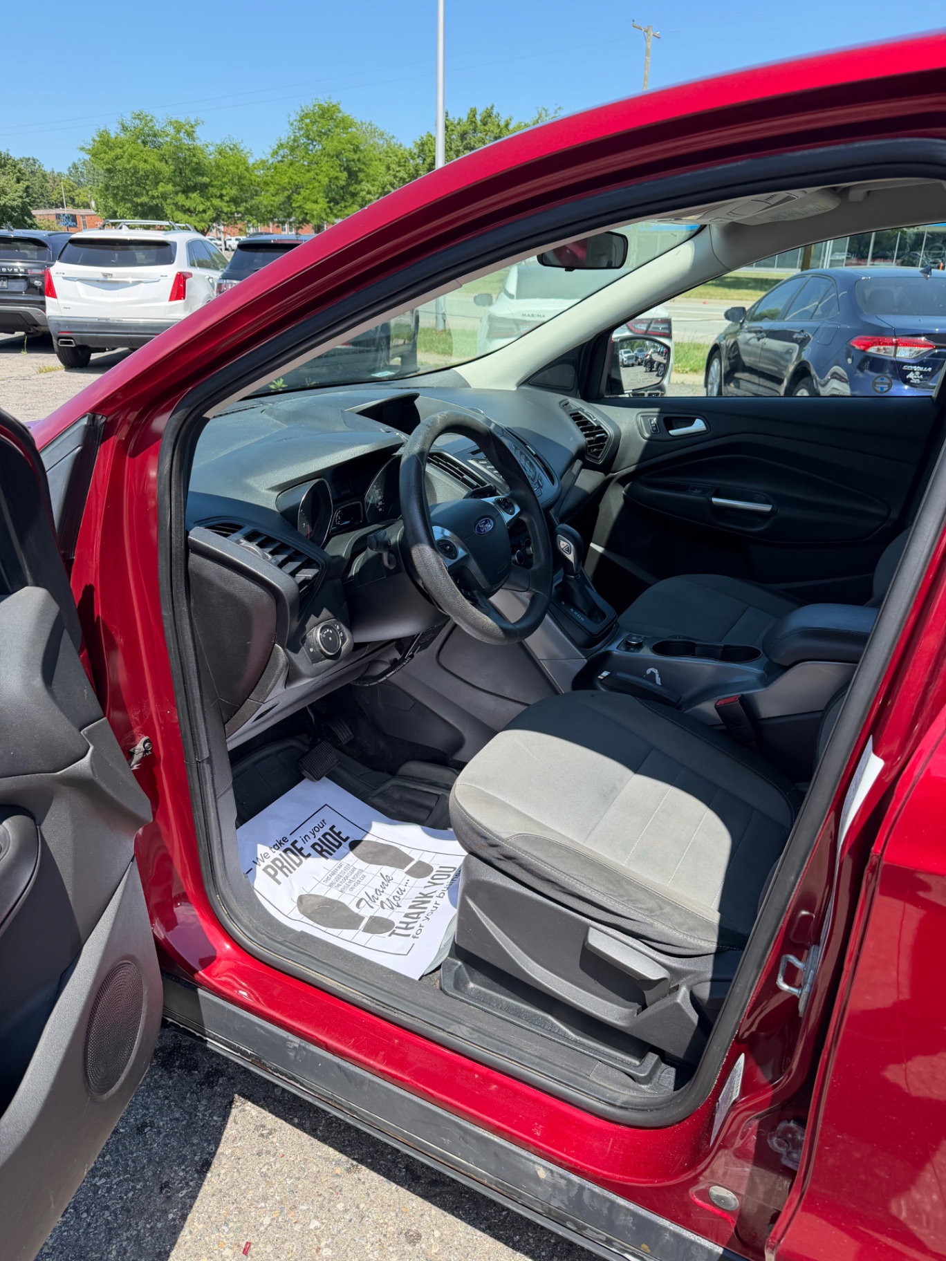 Ford Escape interior fully detailed